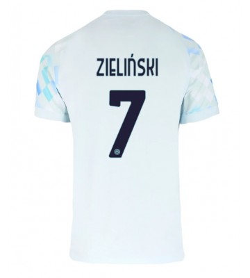 Inter Milan Piotr Zielinski #7 Replika Udebanetrøje 2025-26 Kortærmet